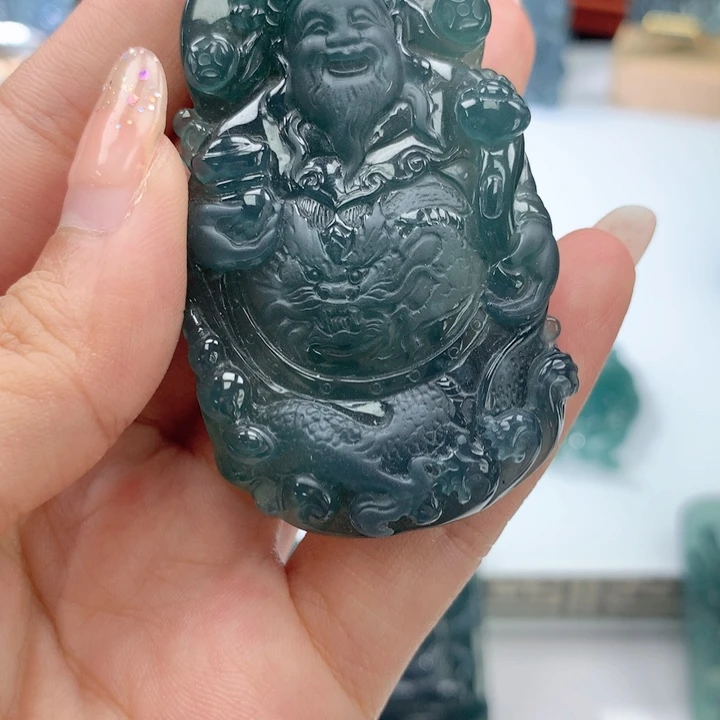 【闪购商品】翡翠颈饰未镶嵌初*。天然翡翠A货