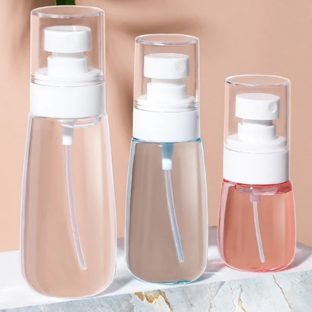 分装瓶便携补水喷雾瓶按压式乳液瓶透明保湿瓶收纳瓶新奇家用好物