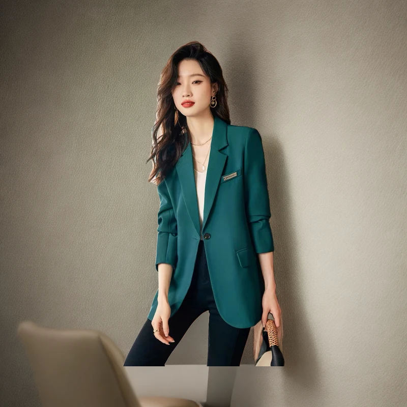 韩版小西装网红显瘦春季修身职业气质时尚春秋女士女神范秋季通勤