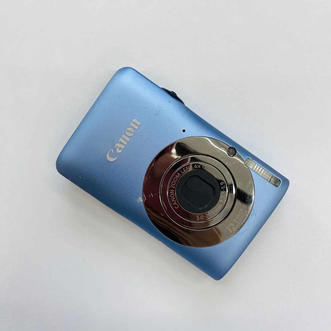 9新 Canon/佳能 IXUS105雾霾蓝 人像冷白皮 屏瑕 不支持试用