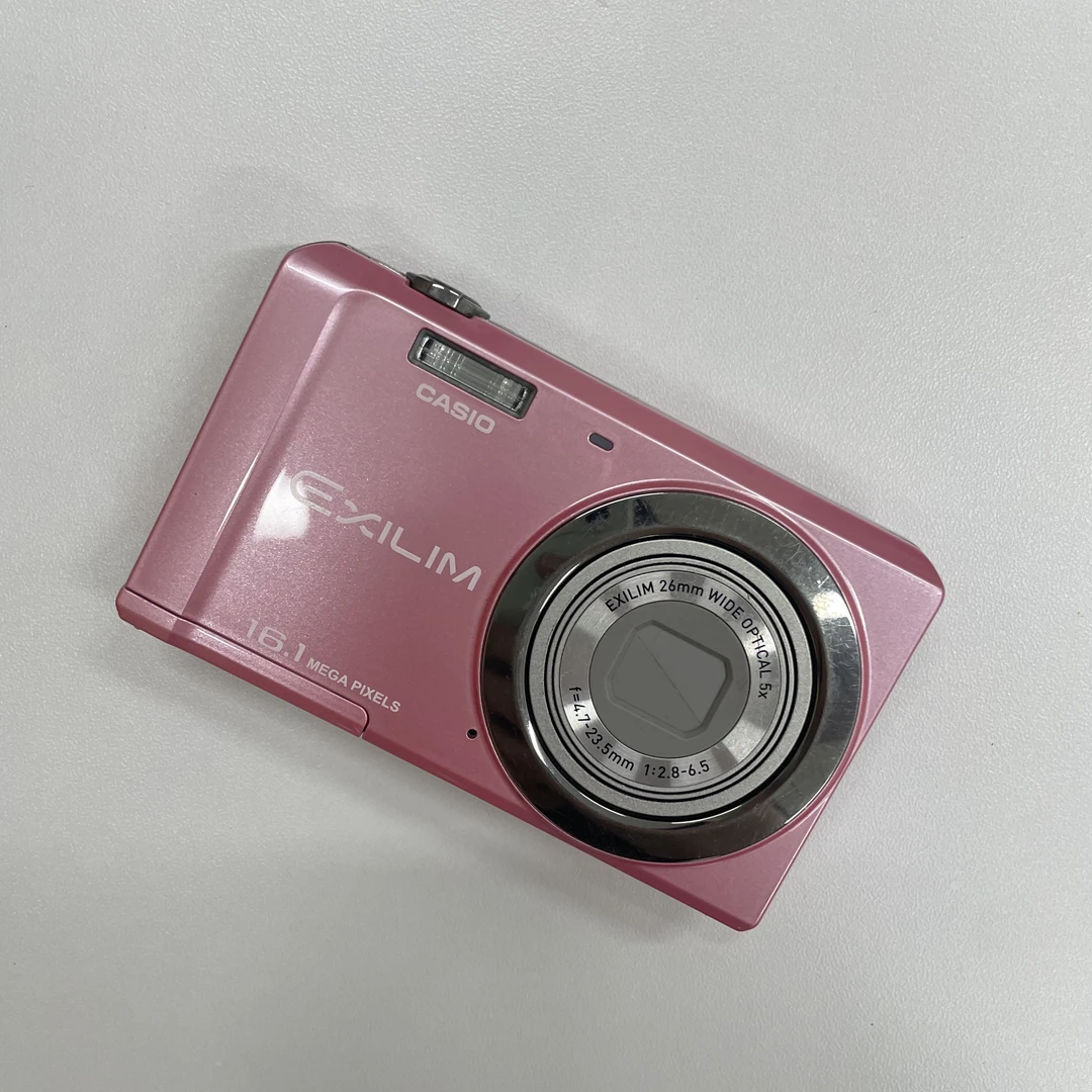 9新 Casio/卡西欧 ZS6粉色1610w像素5倍光学变焦不支持试用