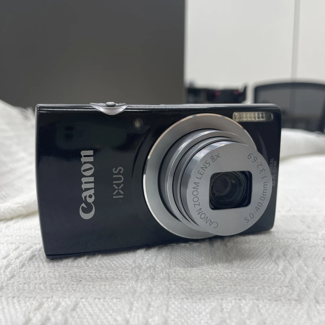 9新 Canon/佳能 IXUS145黑色1600w像素8倍光学变焦不支持试用