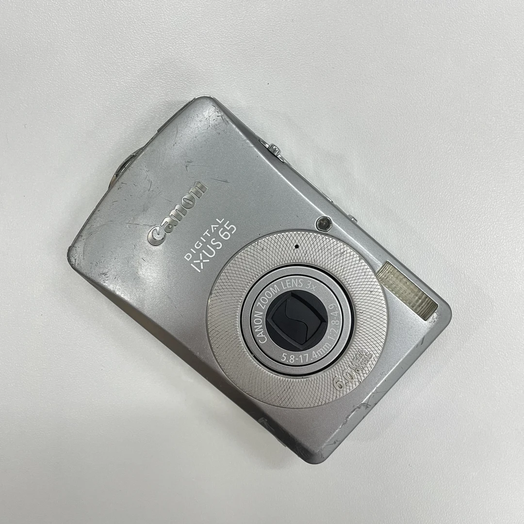 9新 Canon/佳能 IXUS65银色600w像素3倍光学变焦不支持试用