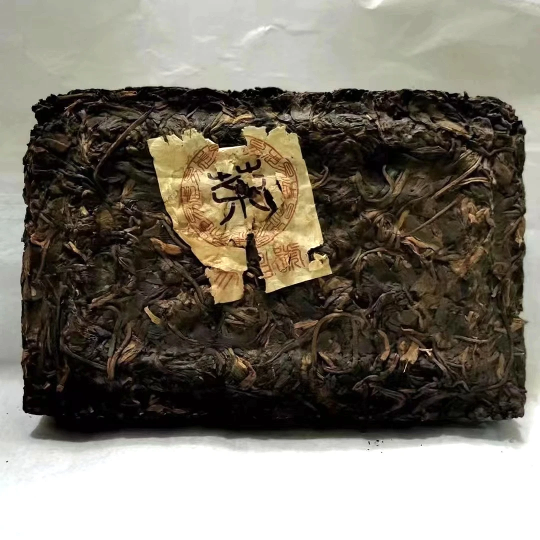 【昌泰普洱】2006年易昌号480克野茶砖 赠同款8克品鉴装 郑州仓