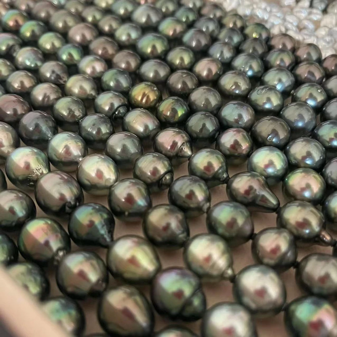 天然大溪地串珠 点进来选 多样性发1条 珠串 海水珍珠项链
