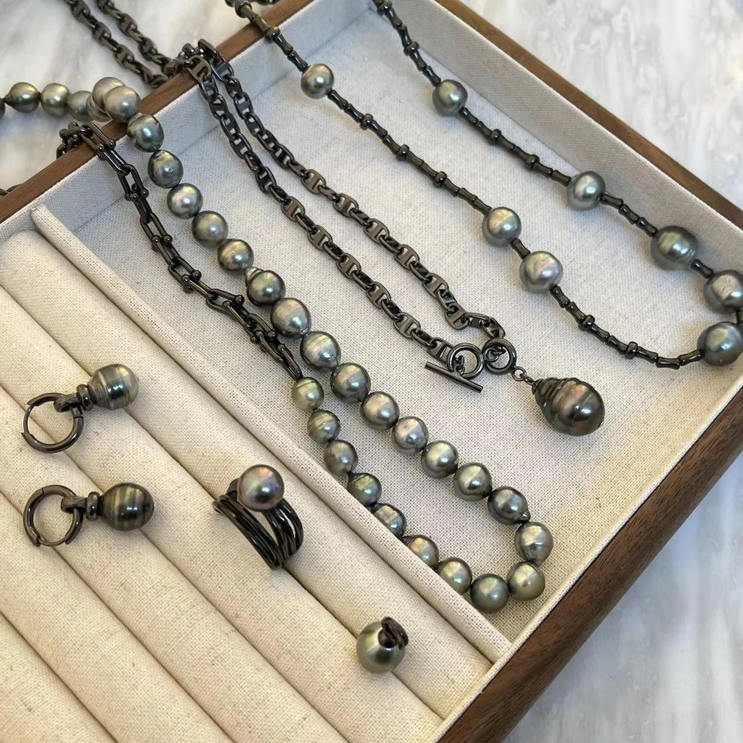 黑酷系列 天然大溪地海水珍珠/多样性发货/一件