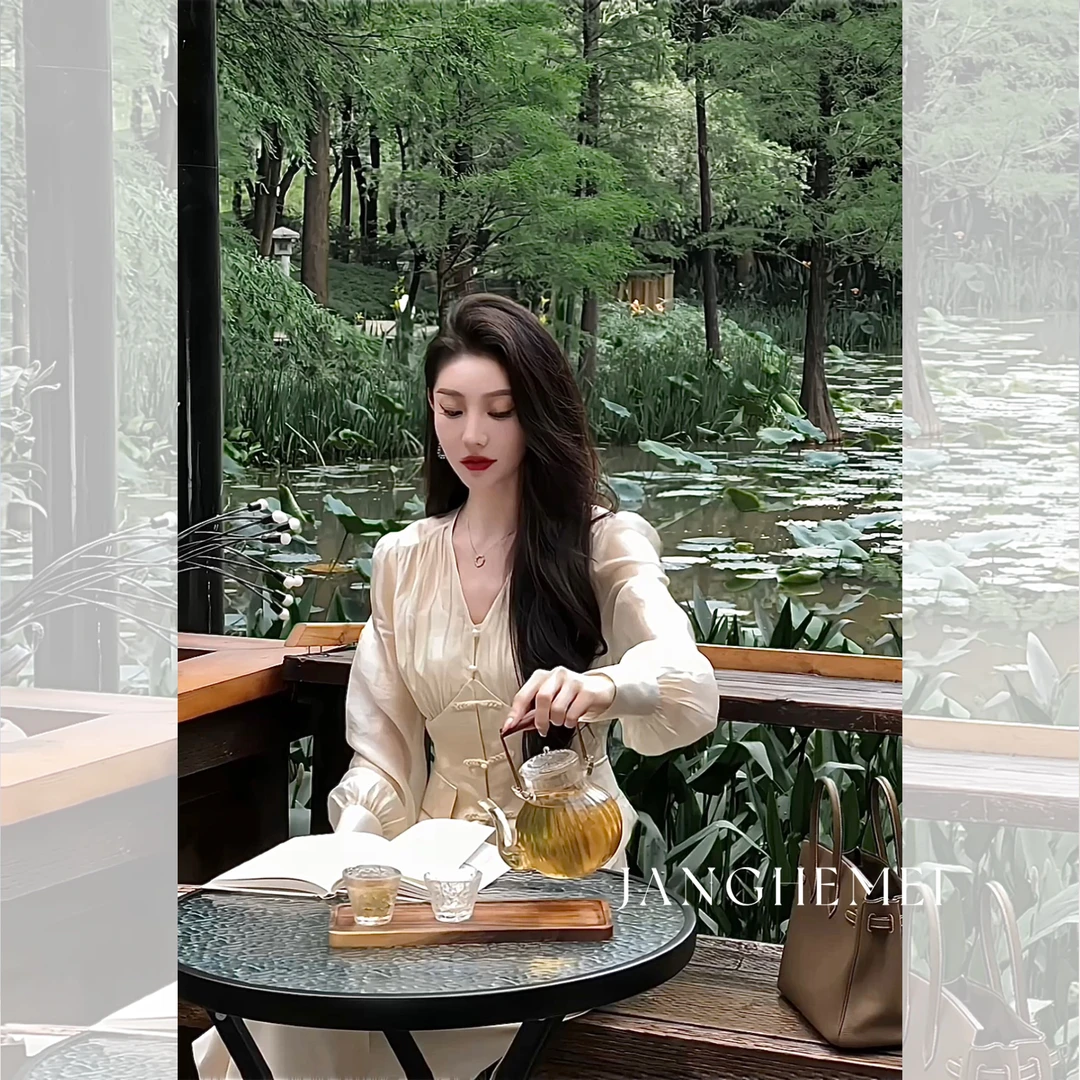 JANGHEMEI衬衫C02421M32微瑕福利价-介意勿拍