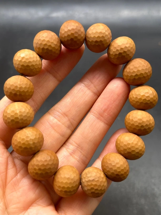 猴头核桃雕刻钻石面手串手链男女文玩