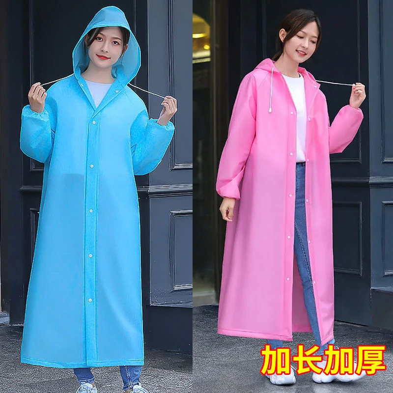 雨衣加厚全身一体式便携防暴雨男女成人户外旅游通用骑电瓶车雨披