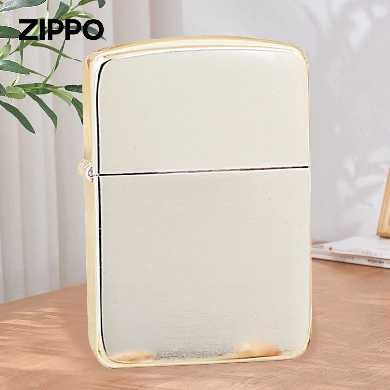 ZIPPO打火机（迈境优选）正版1941镀银光板 煤油防风简约正DY9813FK