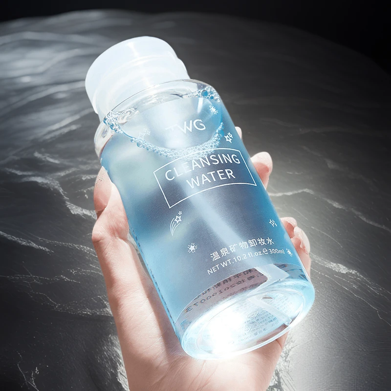 TWG温泉矿物卸妆水300ml深层清洁按压式眼唇脸部卸妆护肤