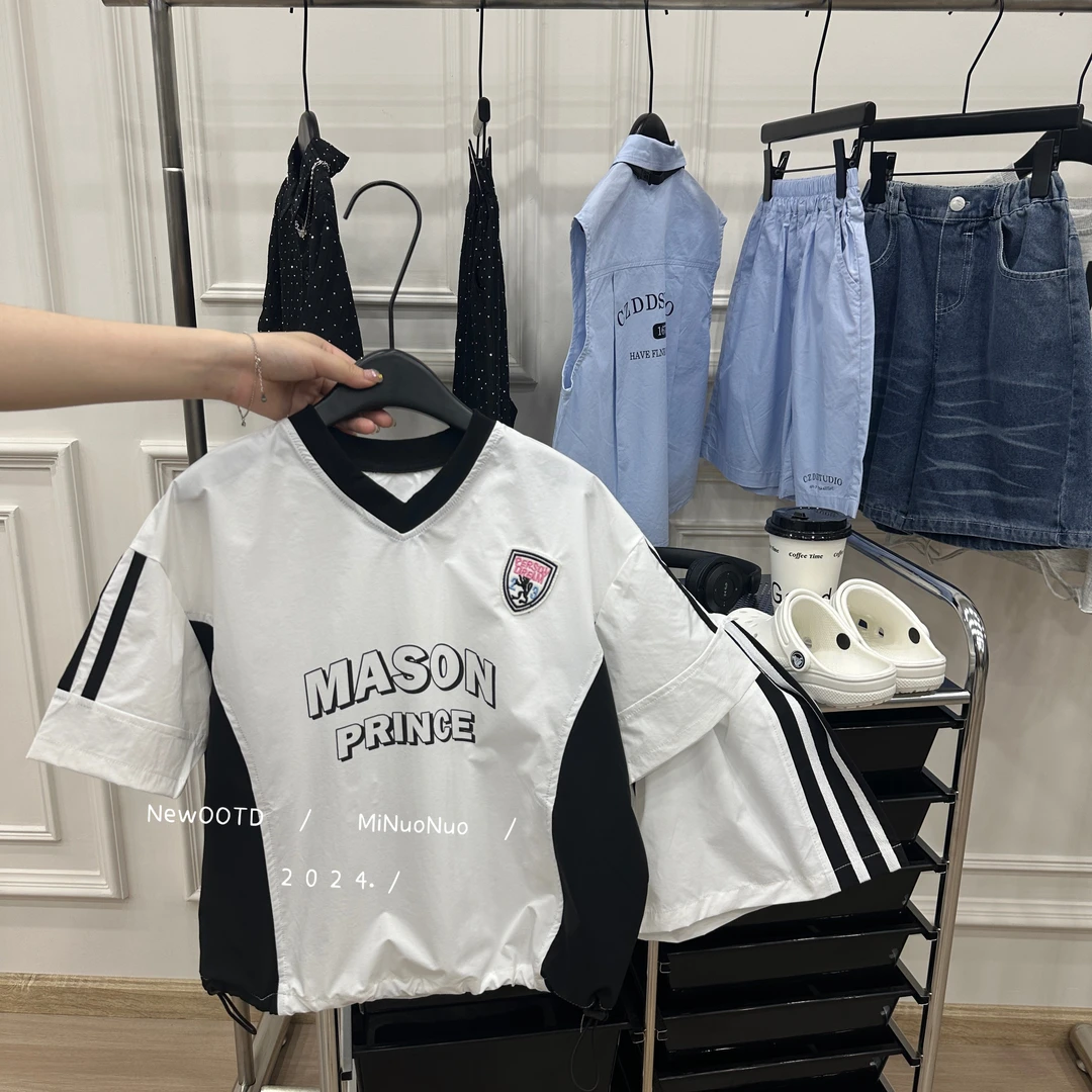 【2024新款】男童夏装短袖套装百搭儿童潮流韩版百搭洋气CC0698