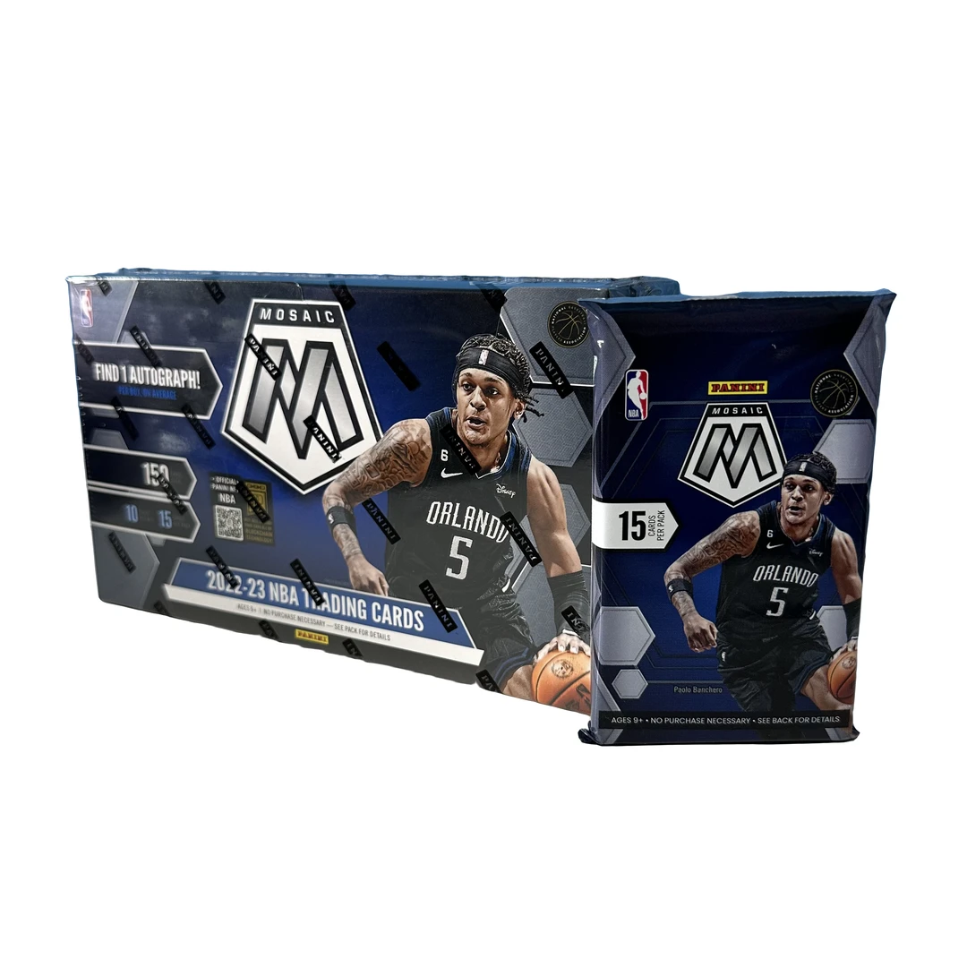 22-23 Panini Mosaic Hobby 篮球球星卡盒 拆包拆盒