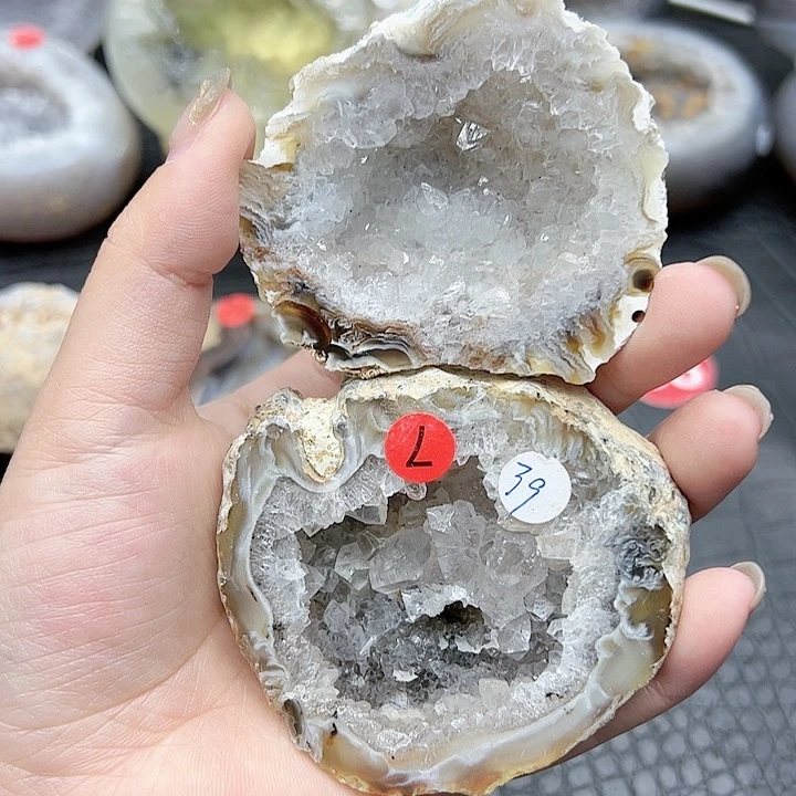 水晶聚宝盆柱子爱心钱袋子未镶嵌7
