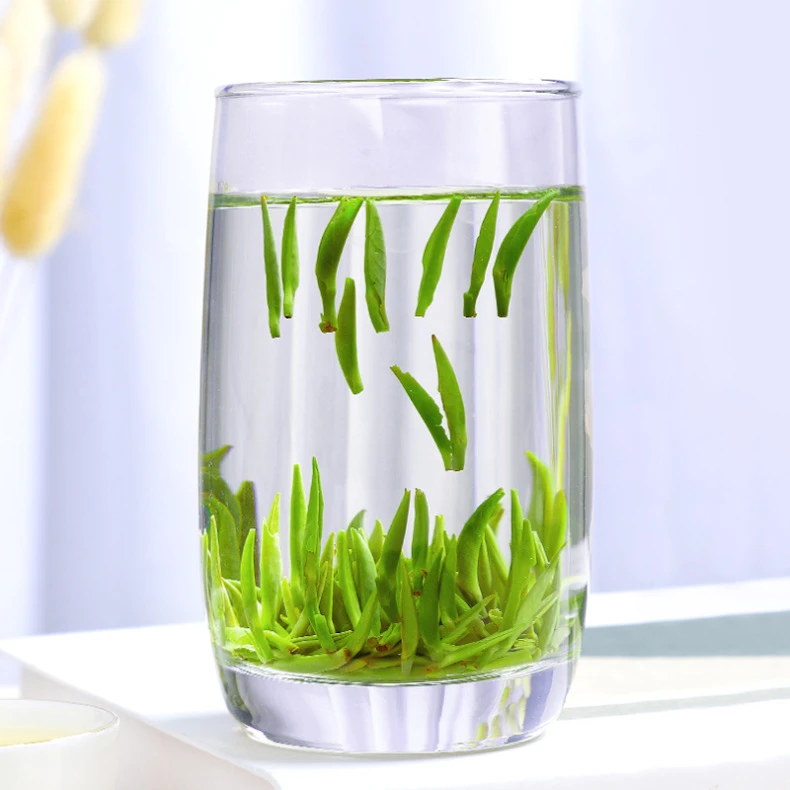 金鸡国茶 2023新茶雀舌绿茶春茶清香小嫩芽芽叶 罐装qs1
