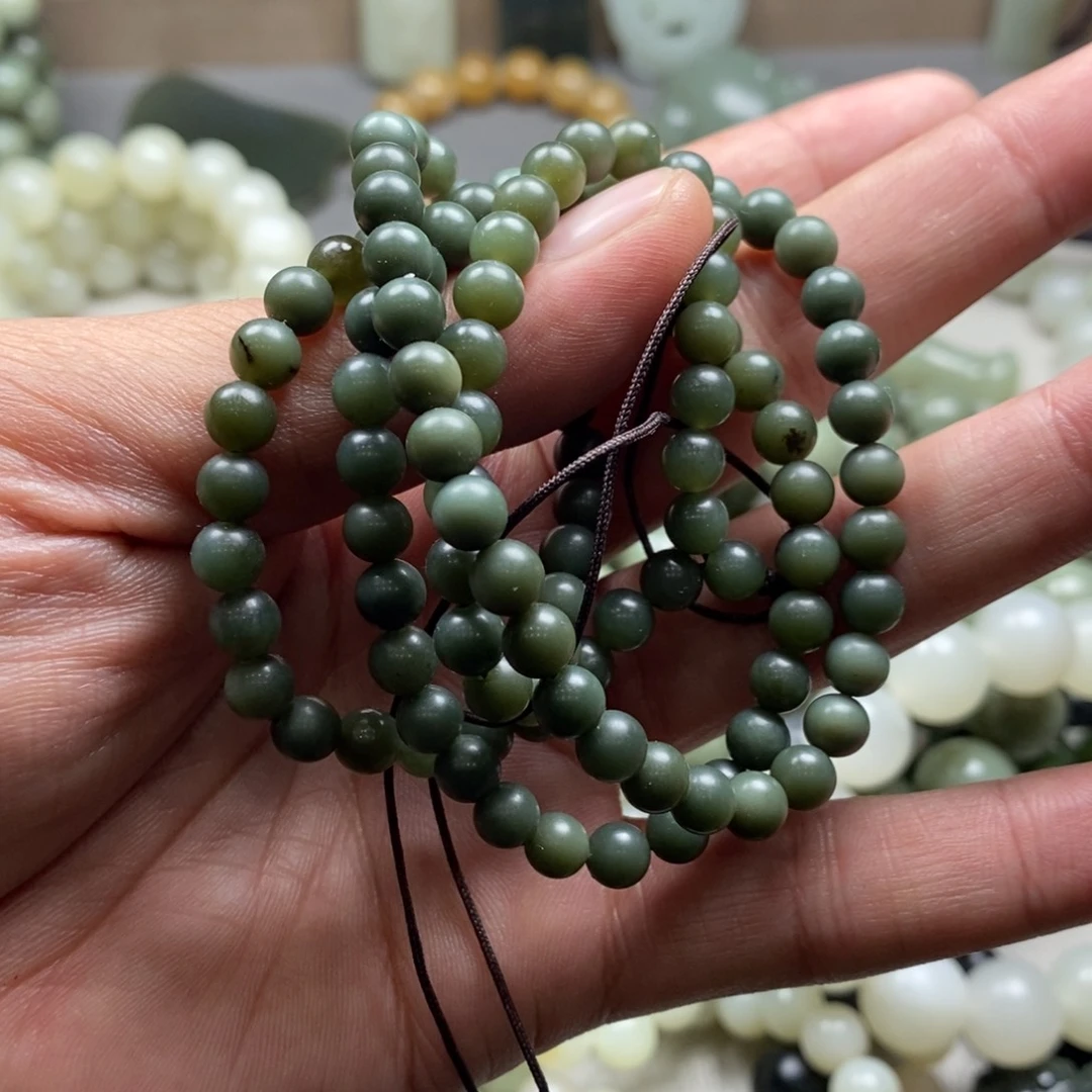 和田玉手链未镶嵌