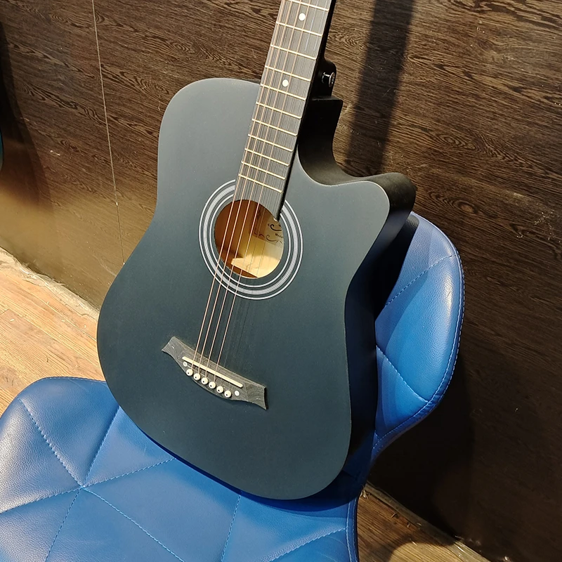 38寸初学者练习木吉他学生新手练习男女生入门民谣吉他乐器