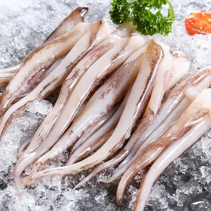 鲜冻鱿鱼须  烧烤火锅必备 每包500g  到手五包五斤 青岛发货冷冻