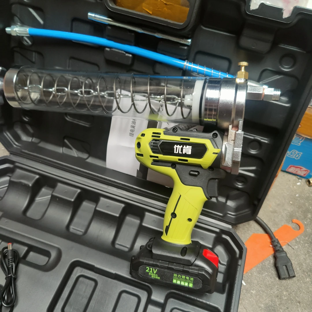 锂电黄油枪全自动充电式电动黄油枪打黄油电动油枪电动打黄油