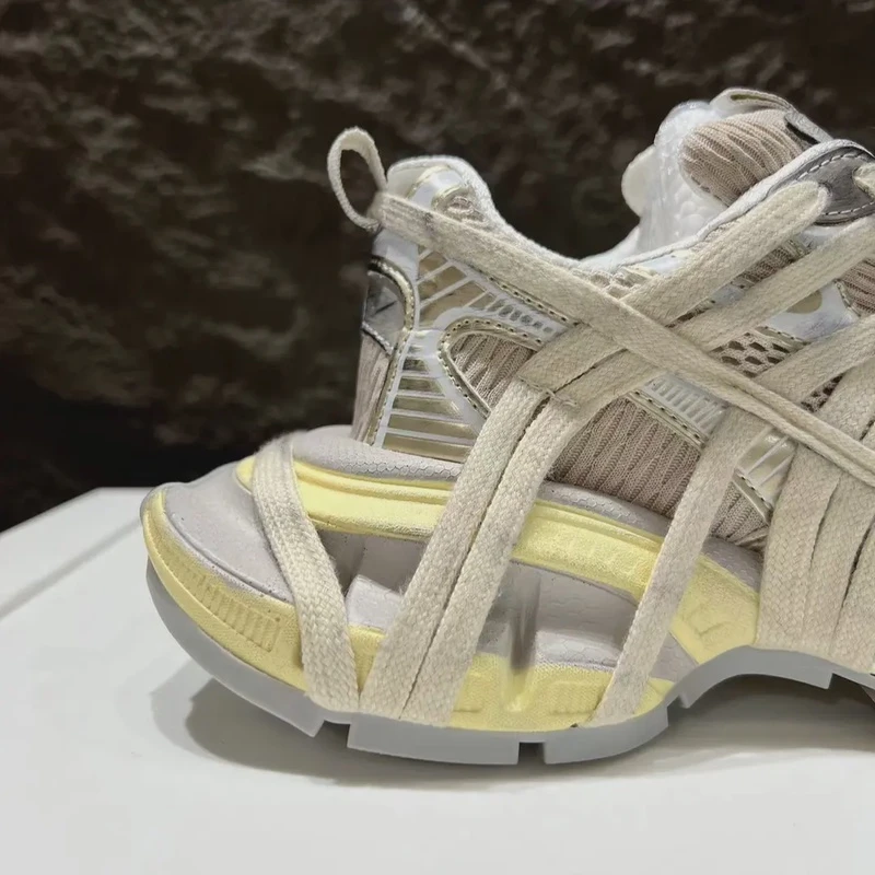 【蜘蛛侠】做旧复古老爹鞋/男女情侣款休闲鞋/时尚全鞋绑带潮鞋7-20