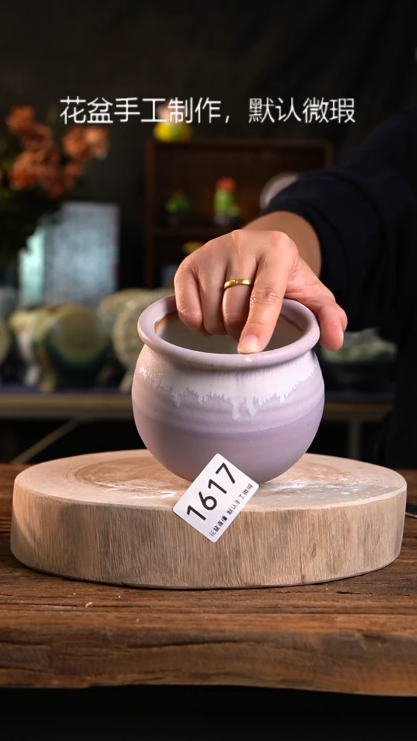 【闪购商品】陶瓷20CM以下花盆