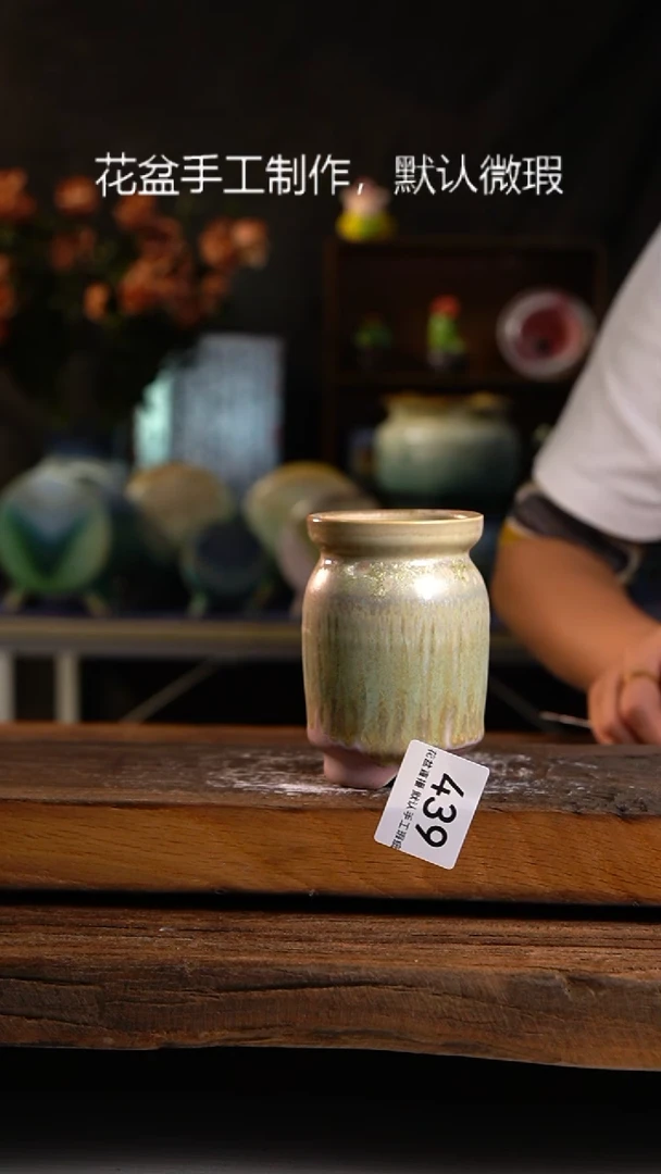 【闪购商品】陶瓷20CM以下花盆