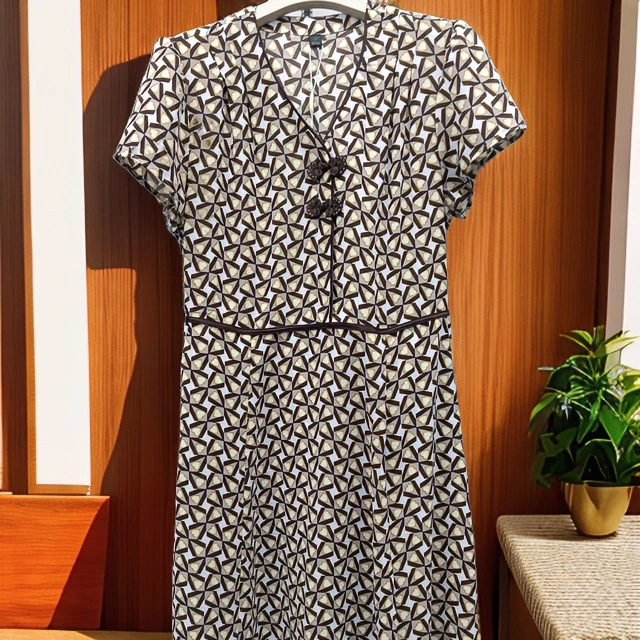 L05中年妈妈夏季连衣裙长裙气质2024新款中老年女夏装裙子