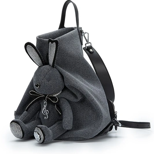 【大朦专属】时尚户外潮流百搭女双肩背轻便兔子包包女包百搭包包