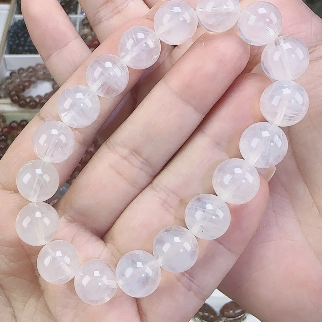 水晶手串未镶嵌蓝针卡11