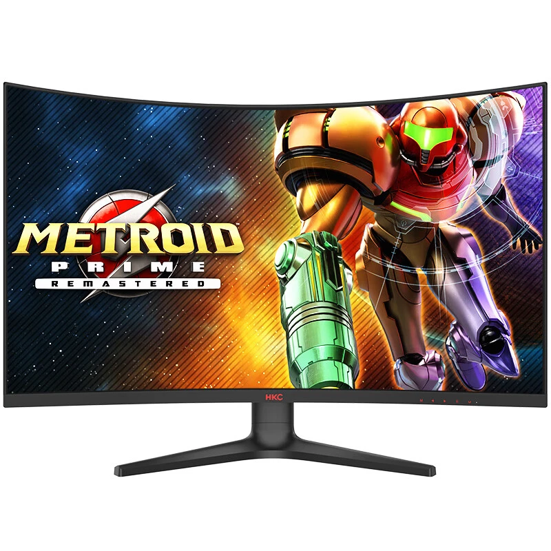 曲面屏电竞显示器HKC CG321QKS2K高清240HZ电竞台式电脑液晶屏