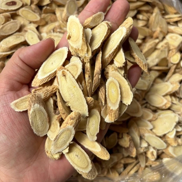 现收山货~野生黄芪手工切片香甜泡水煲汤