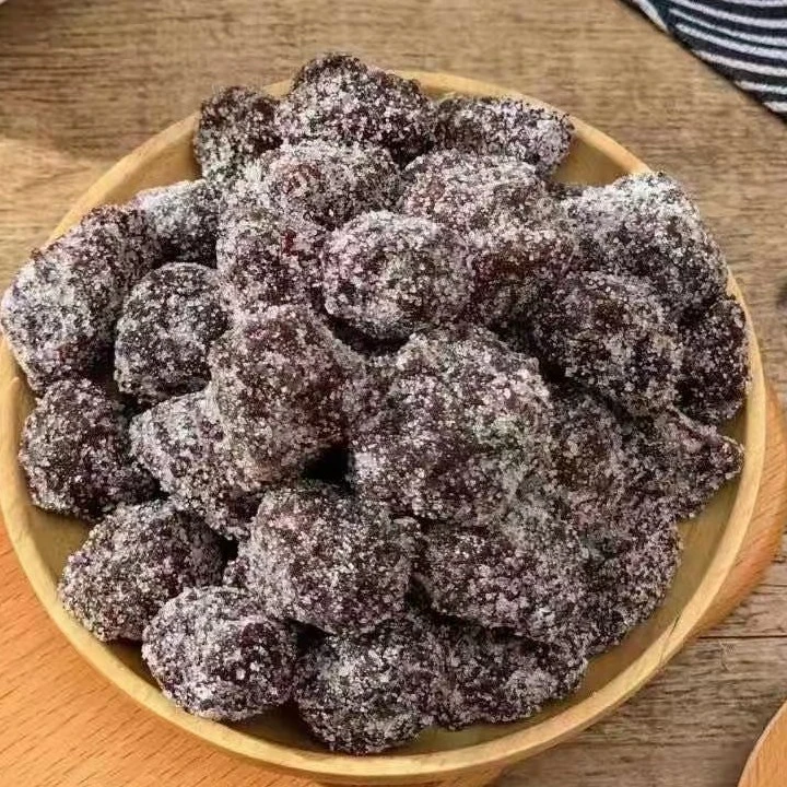 槑趣多雪花杨梅450克罐装冰糖杨果干果脯蜜饯梅子休闲小吃零食