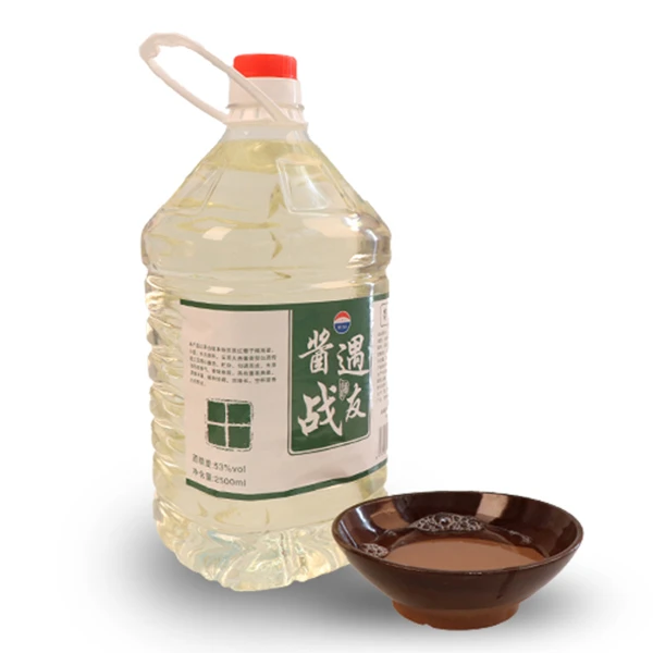 酱遇战友酱香型白酒桶装散酒泡酒推荐53度2500ml