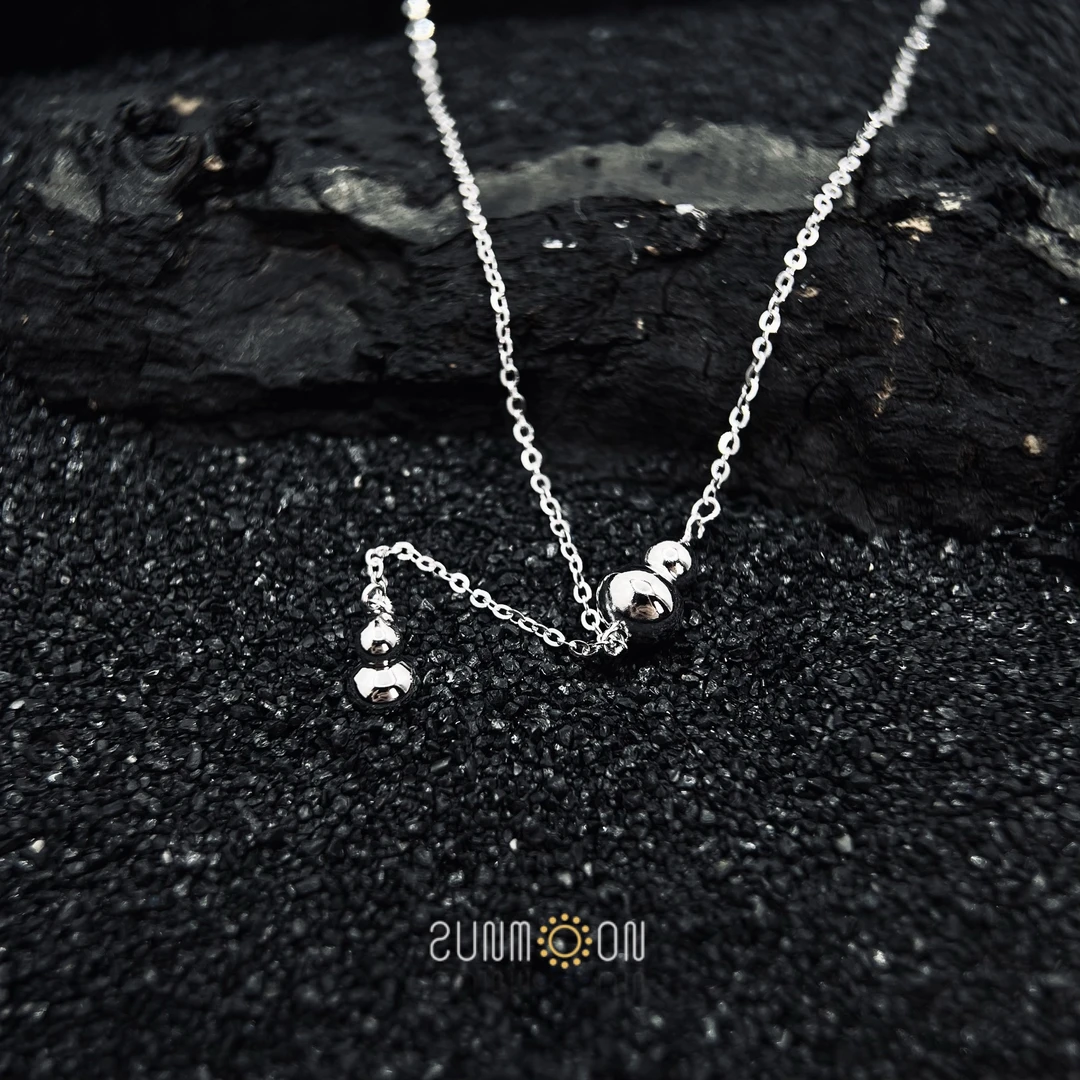 坠链均925银 SUNMOON《葫芦系列》新中式平安葫芦设计师百搭轻奢