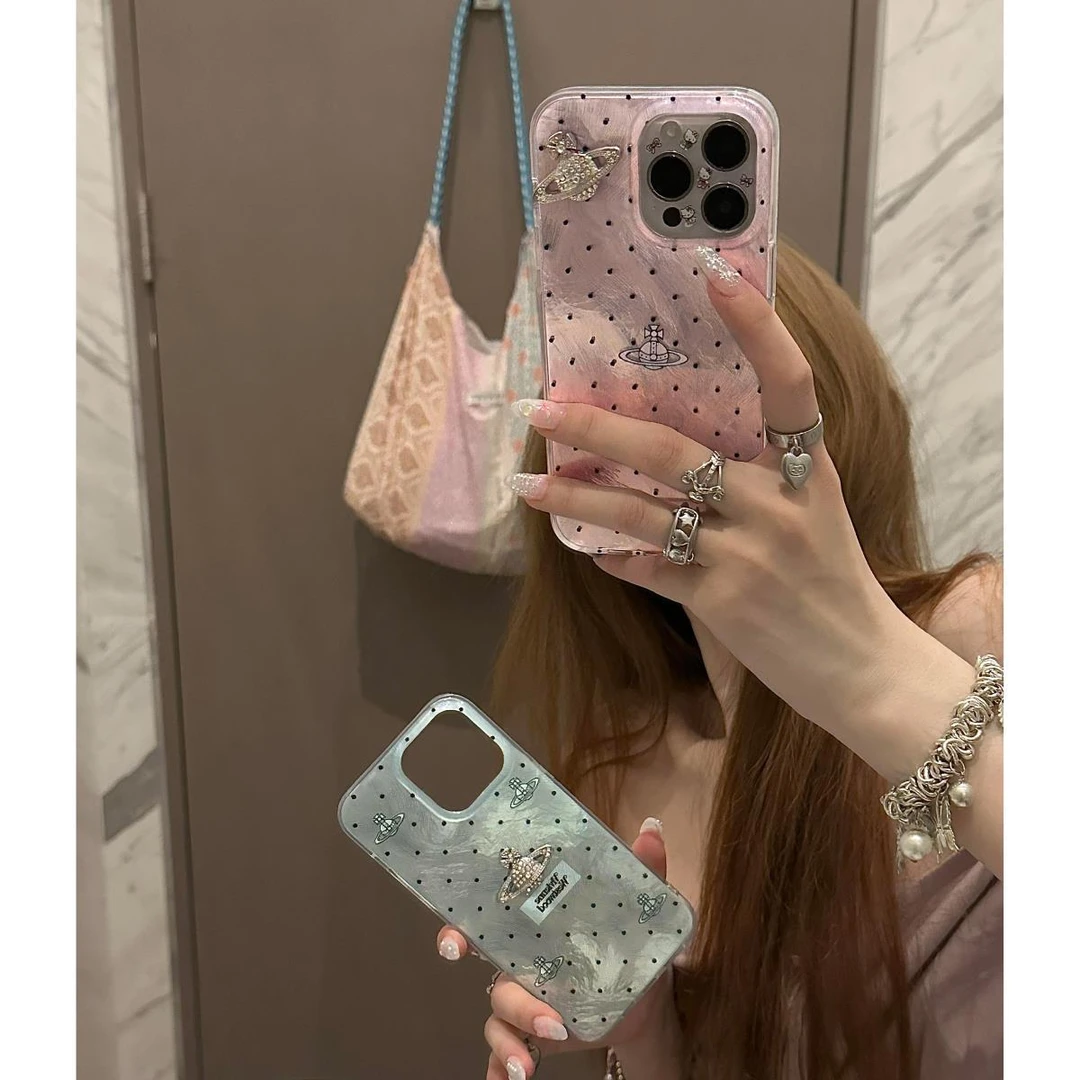 粉星适用vivo华为oppo苹果14轻薄手机壳女13promax小米iPhone15