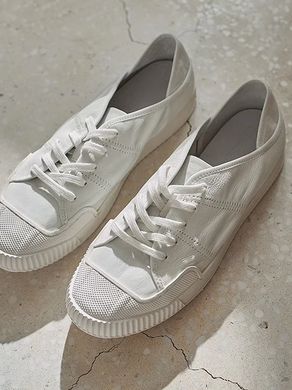 踩屎感小白鞋时尚