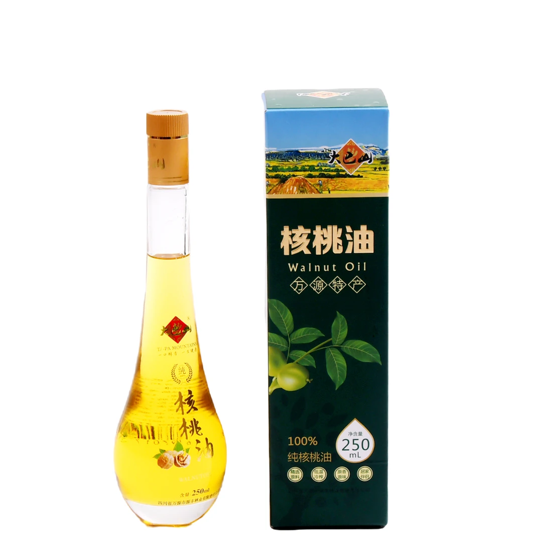 丰 大已山纯正食用核桃油250ML天然原味