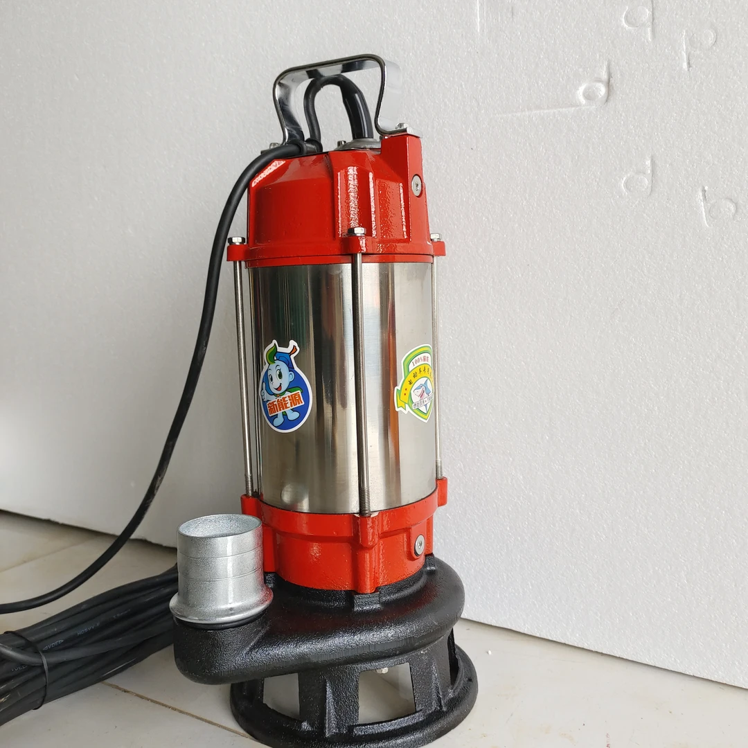 电动车切割泵直流切割泵1.8千瓦2寸口无刷永磁直流泵48v－72v通用