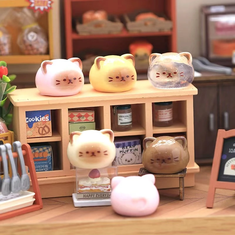卡通diy树脂配件可爱猫猫摆件饰品材料
