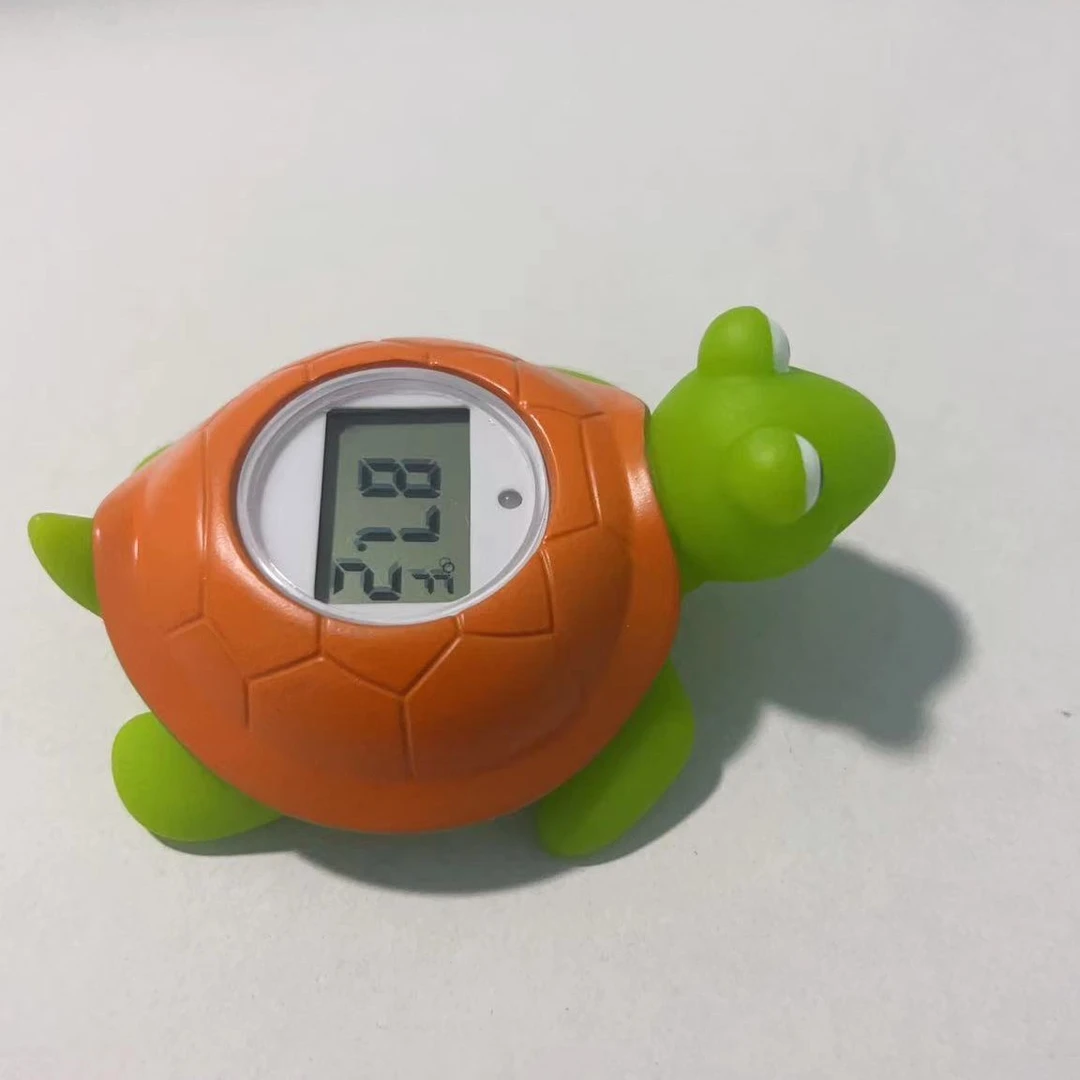 婴儿水温计宝宝洗澡水温度计高精度感应新生儿浴盆量测水温表