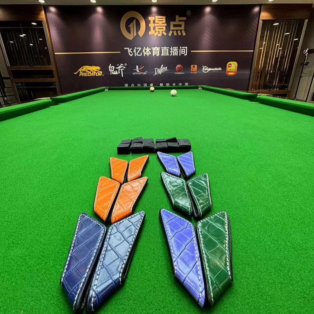 （飞亿体育）真皮巧克夹磁铁吸附巧粉夹巧克套-磁力头层颜色混发