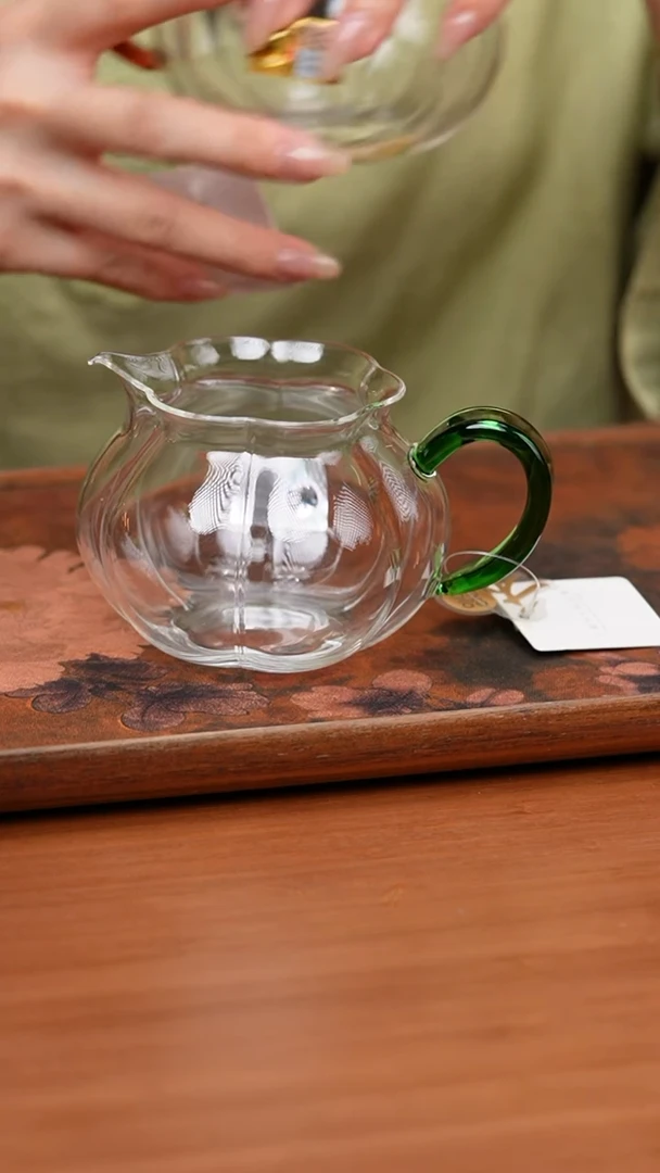 【闪购商品】禾器/晶彩纳福茶海/湖绿色/长金专版