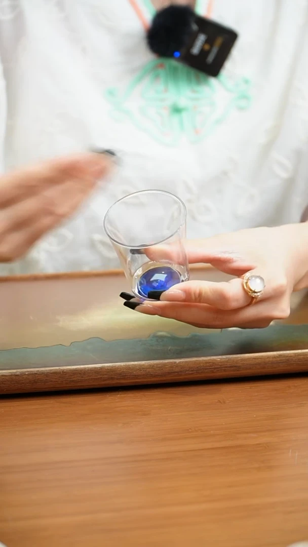 【闪购商品】.含香杯单杯宝蓝色