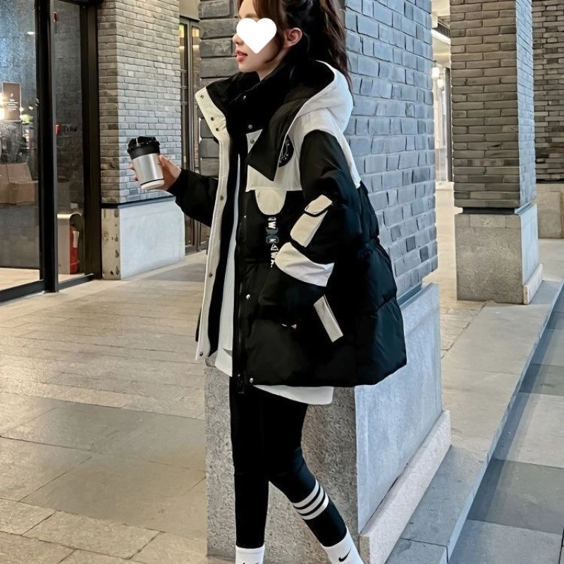 101-200冬季服女时尚时尚休闲保暖秋冬潮流宽松加厚韩版