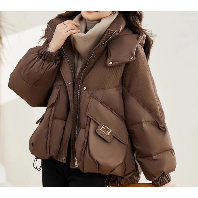 501-600冬季服女时尚时尚休闲保暖秋冬潮流宽松加厚韩版