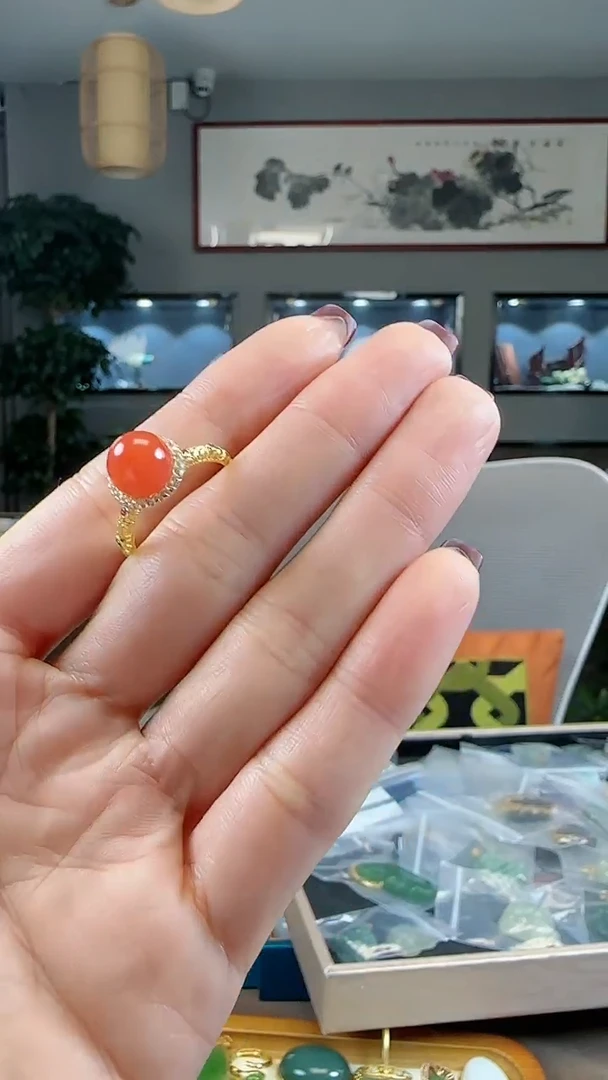 【闪购商品】南红玛瑙1银S925镶嵌1