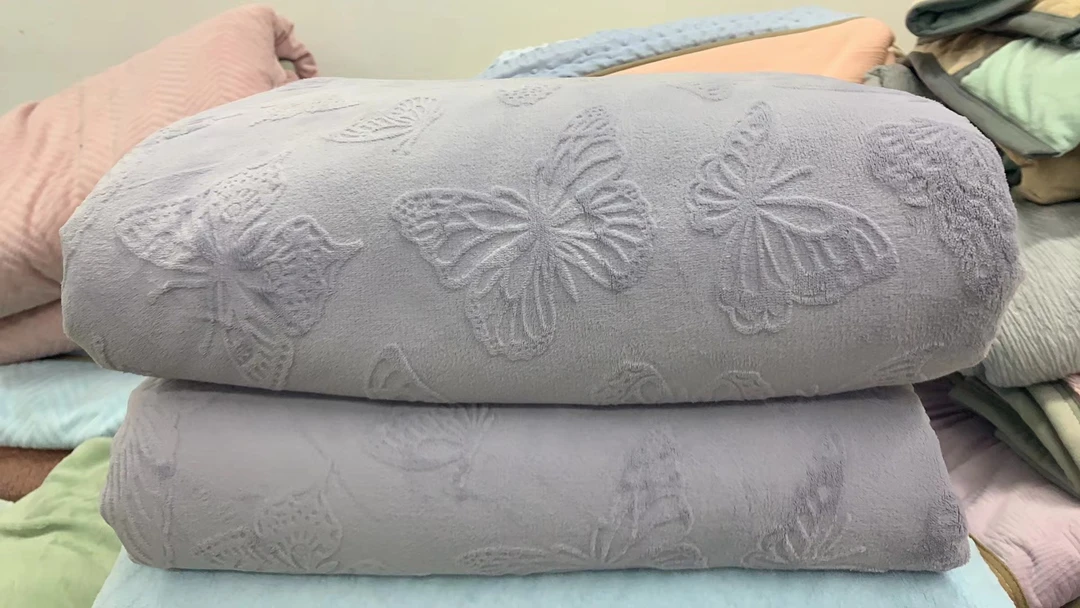 家用高货石墨烯被子单人双人柔软加厚绒毛毯 学生宿舍 家用