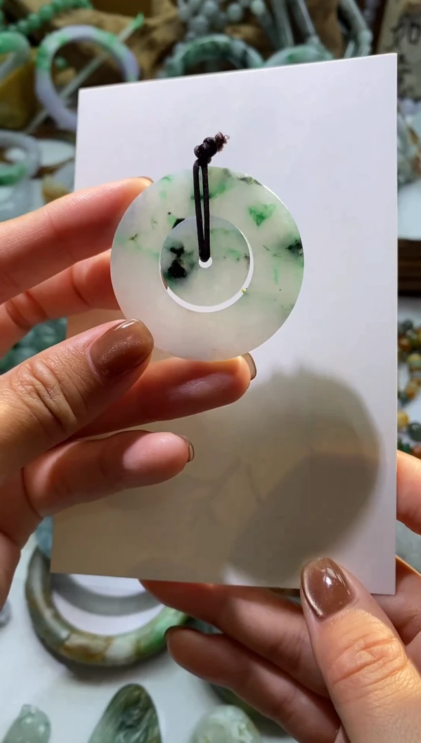 【闪购商品】定制翡翠未镶嵌翡翠扣子