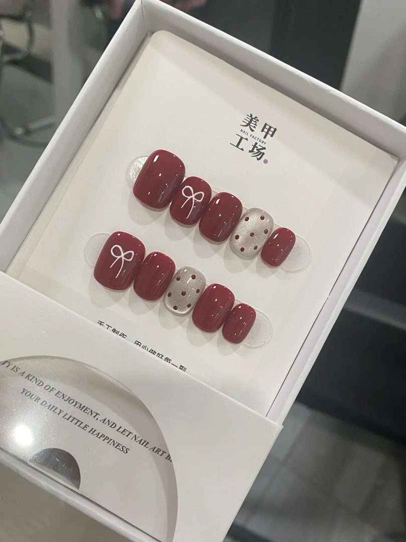 批发专属虹点-纯手工穿戴甲（不含盒子，不含果冻胶，裸甲）