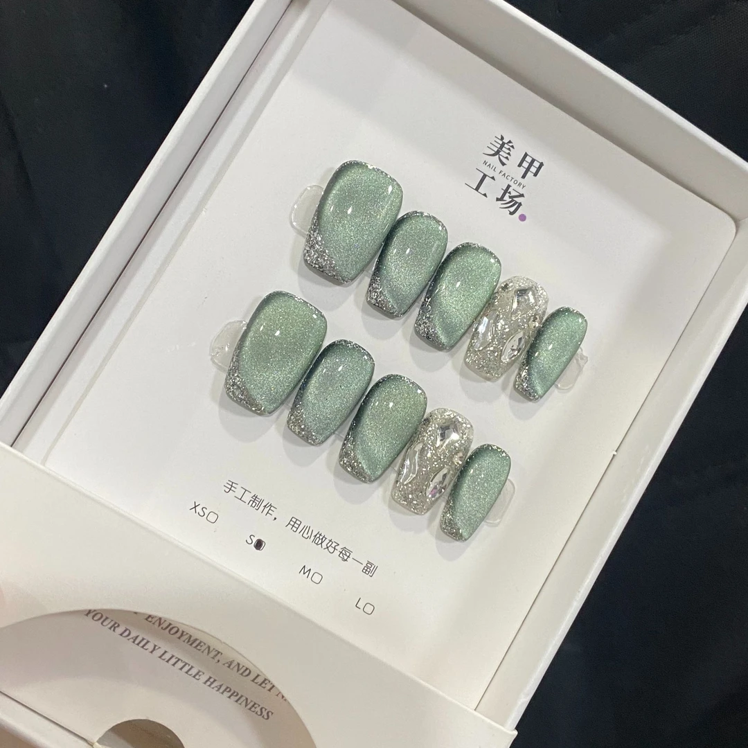高货体验【尤加利】纯手工轻奢手工穿戴甲(送高级工具包)